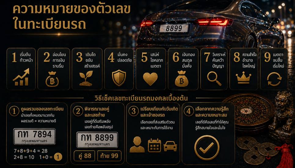 ความหมายเลขทะเบียน